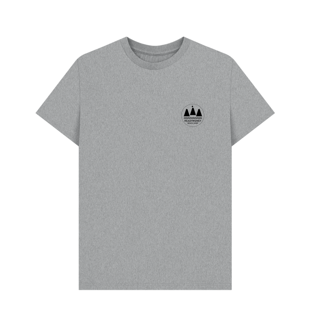 Athletic Grey Printed T-shirt Front