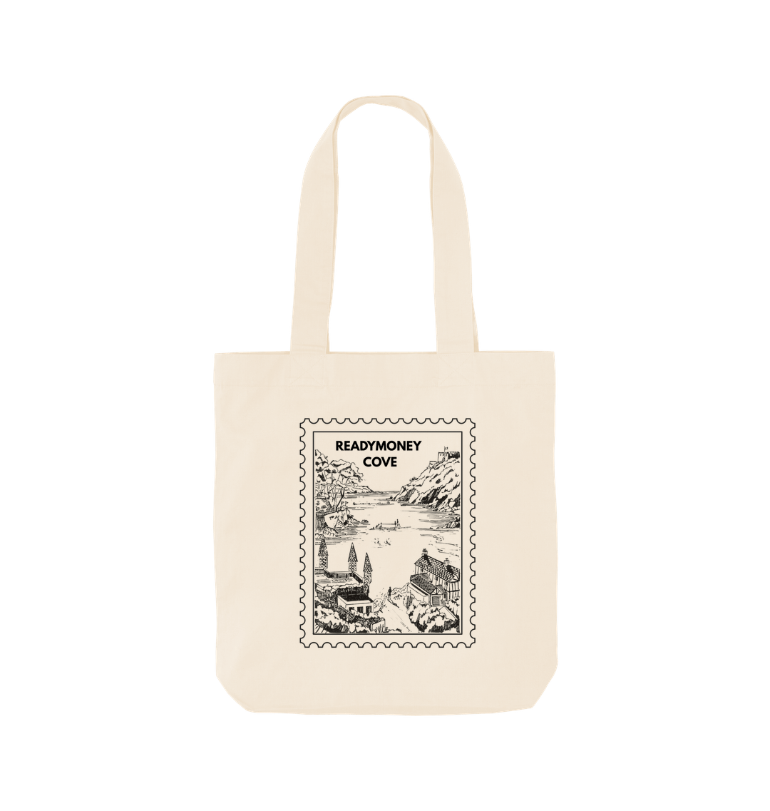 Natural Printed Bag Front