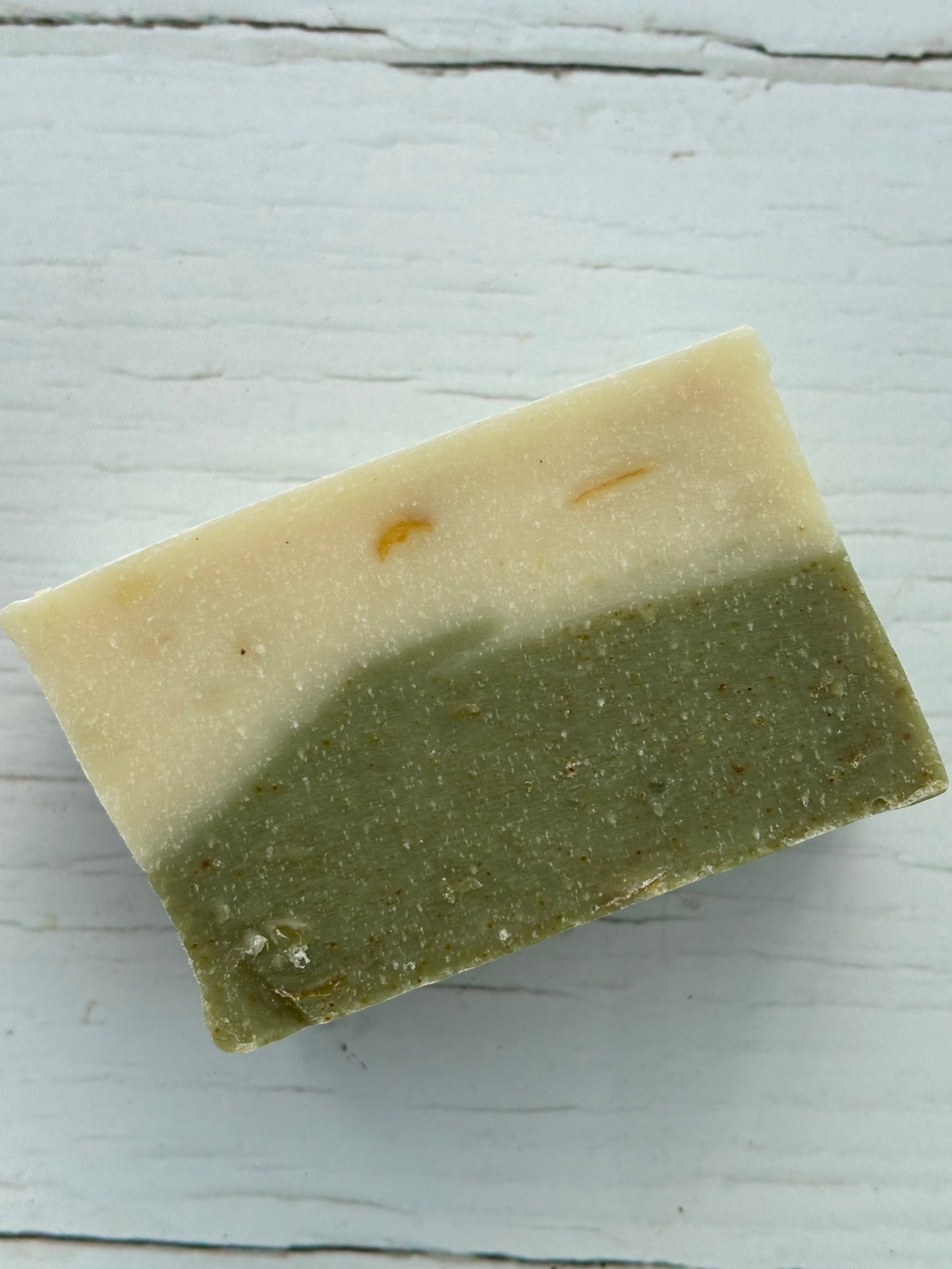Locally Handmade Cornish Soap: Cornish Seaweed Soap 90g bar