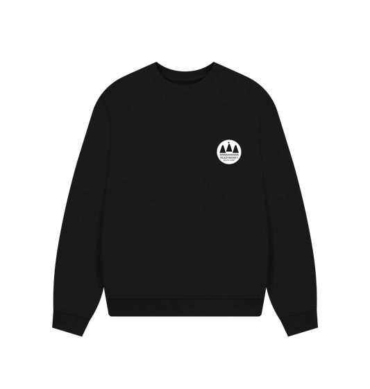 Black Staff Oversized Ladies Sweat