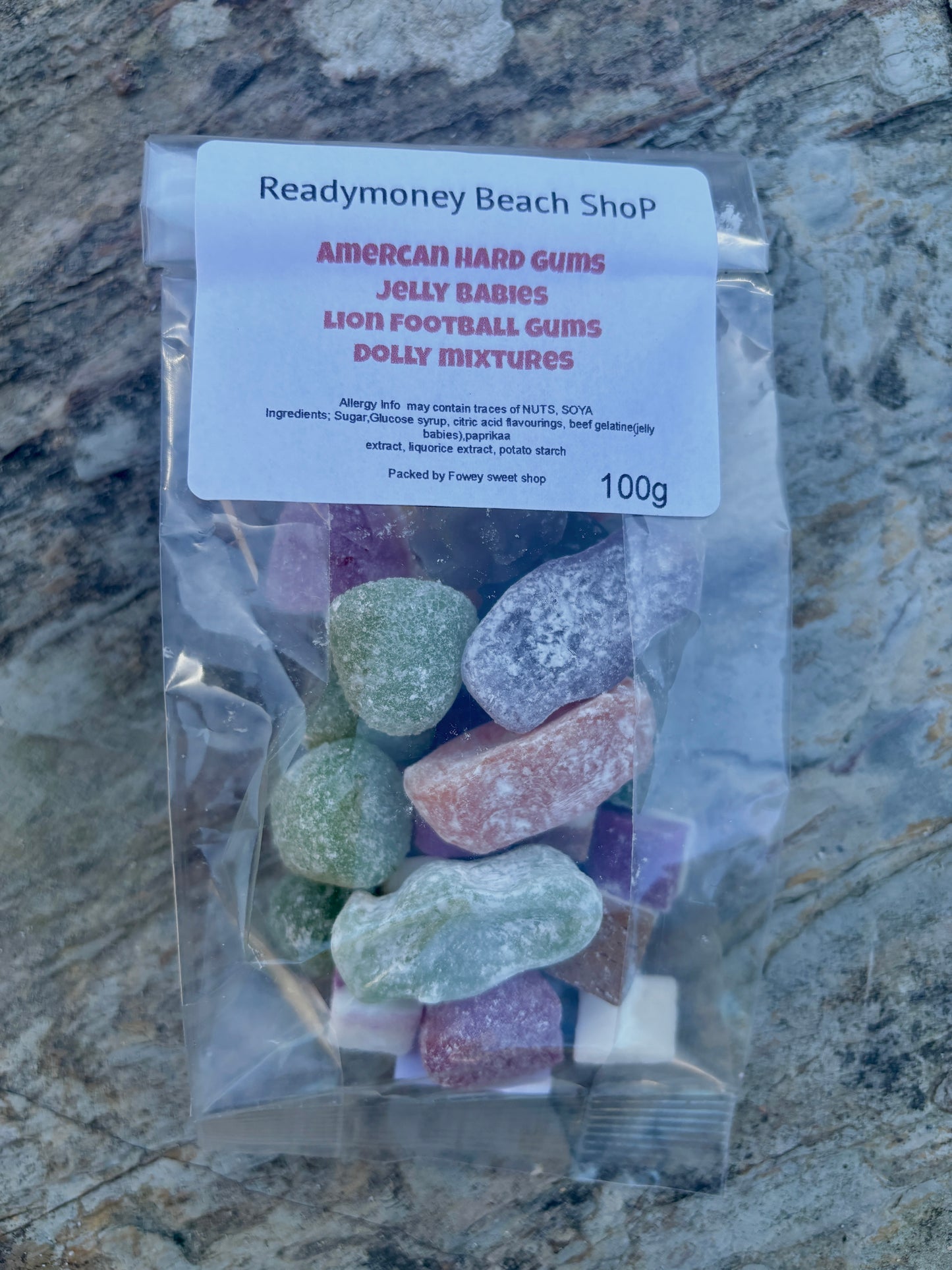 Mixed Bag of Fowey Sweet Shop Sweets, 100g