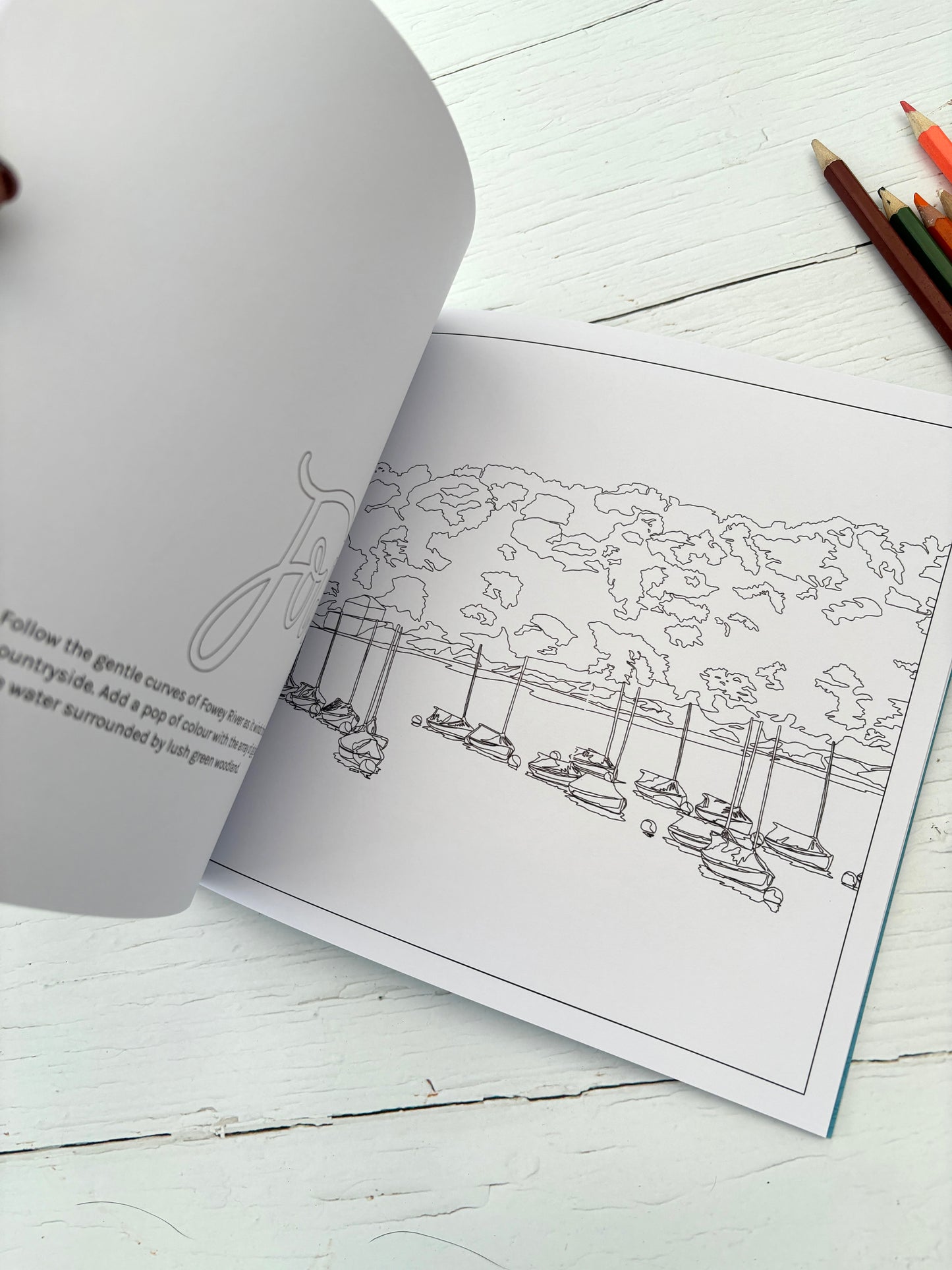 Colour In Cornwall Colouring Book