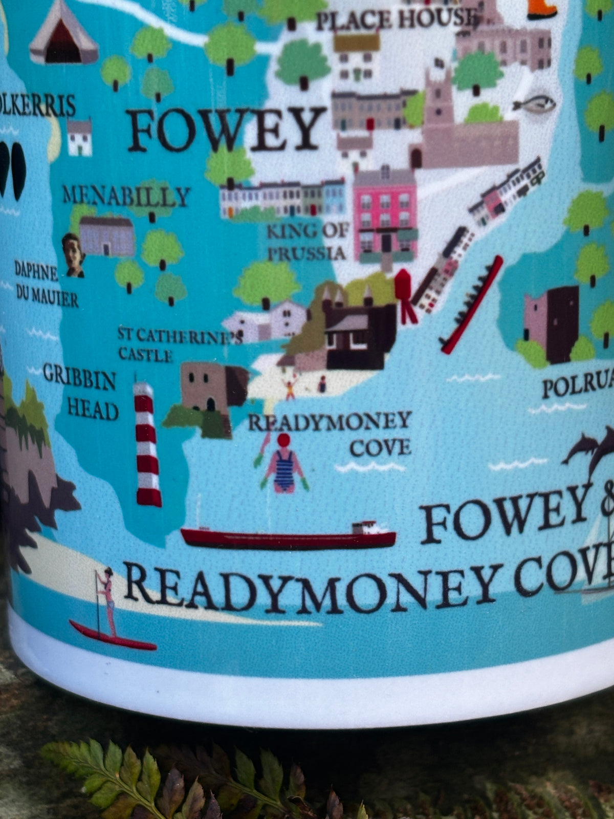 Seconds Quality Fowey Landmarks Mug