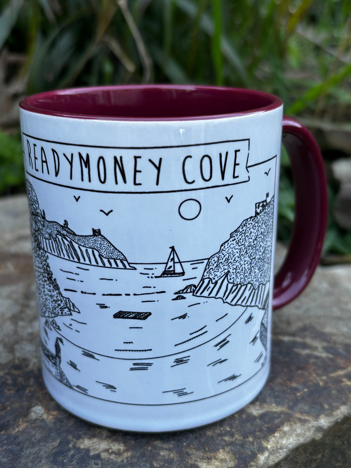 Festive Colours of Christmas Readymoney Cove Coasteas Mug