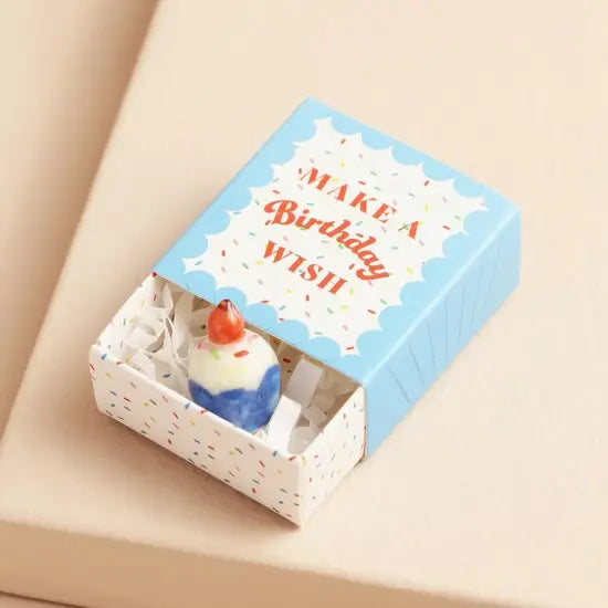 Birthday Cake - Tiny Matchbox Gift Token