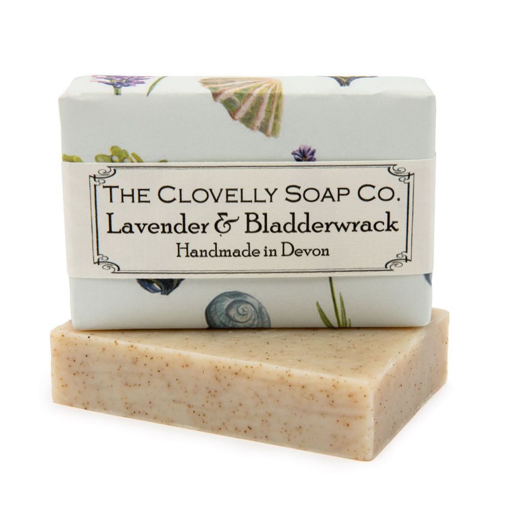 Coastal Inspired Scented Handmade Wrapped Soap Bar, 100g - Readymoney Beach Shop