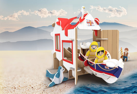 RNLI Lifeboat Station House Playset