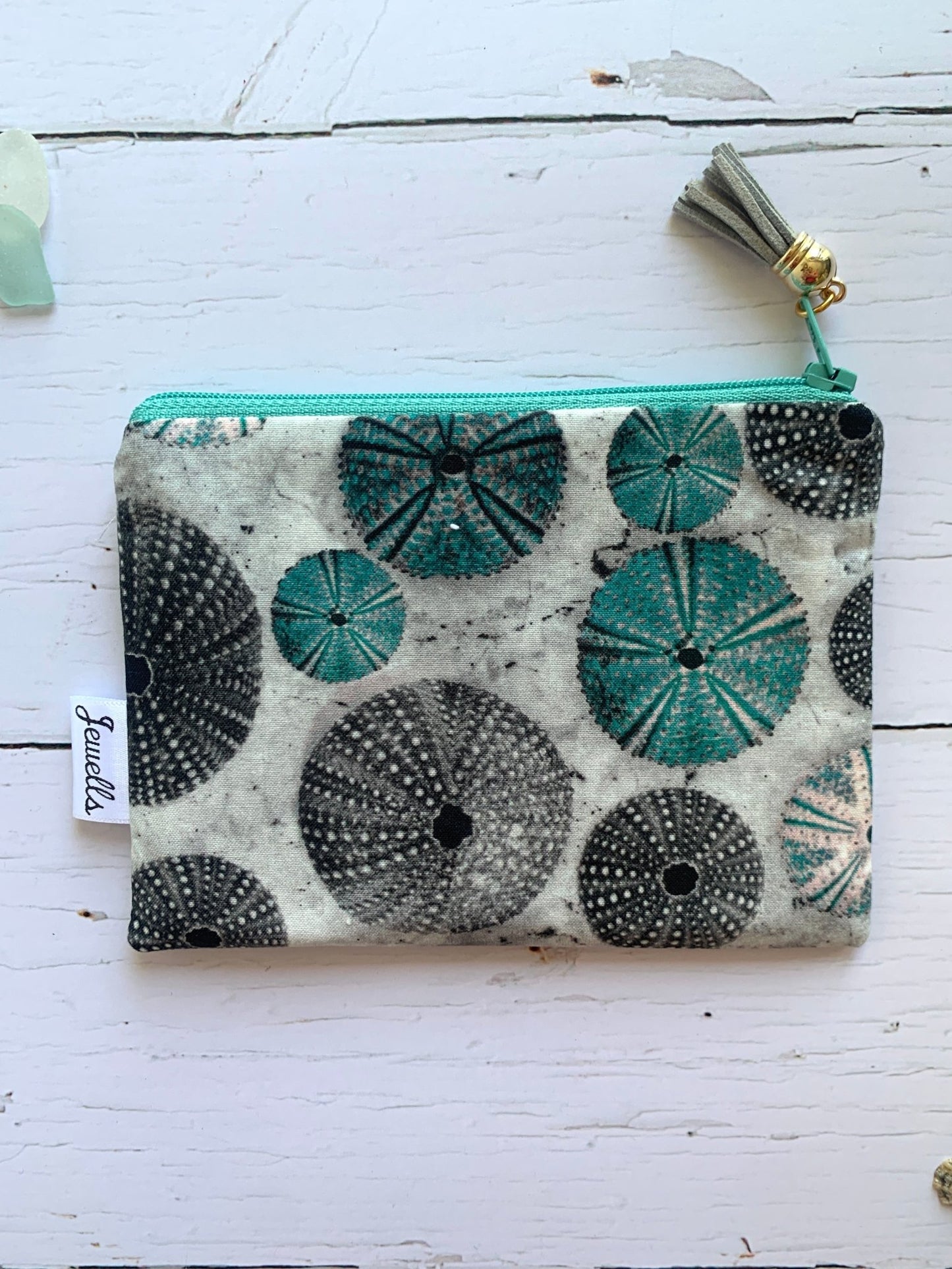 Handmade Fabric Zipped Purse (in two sizes) - Readymoney Beach Shop