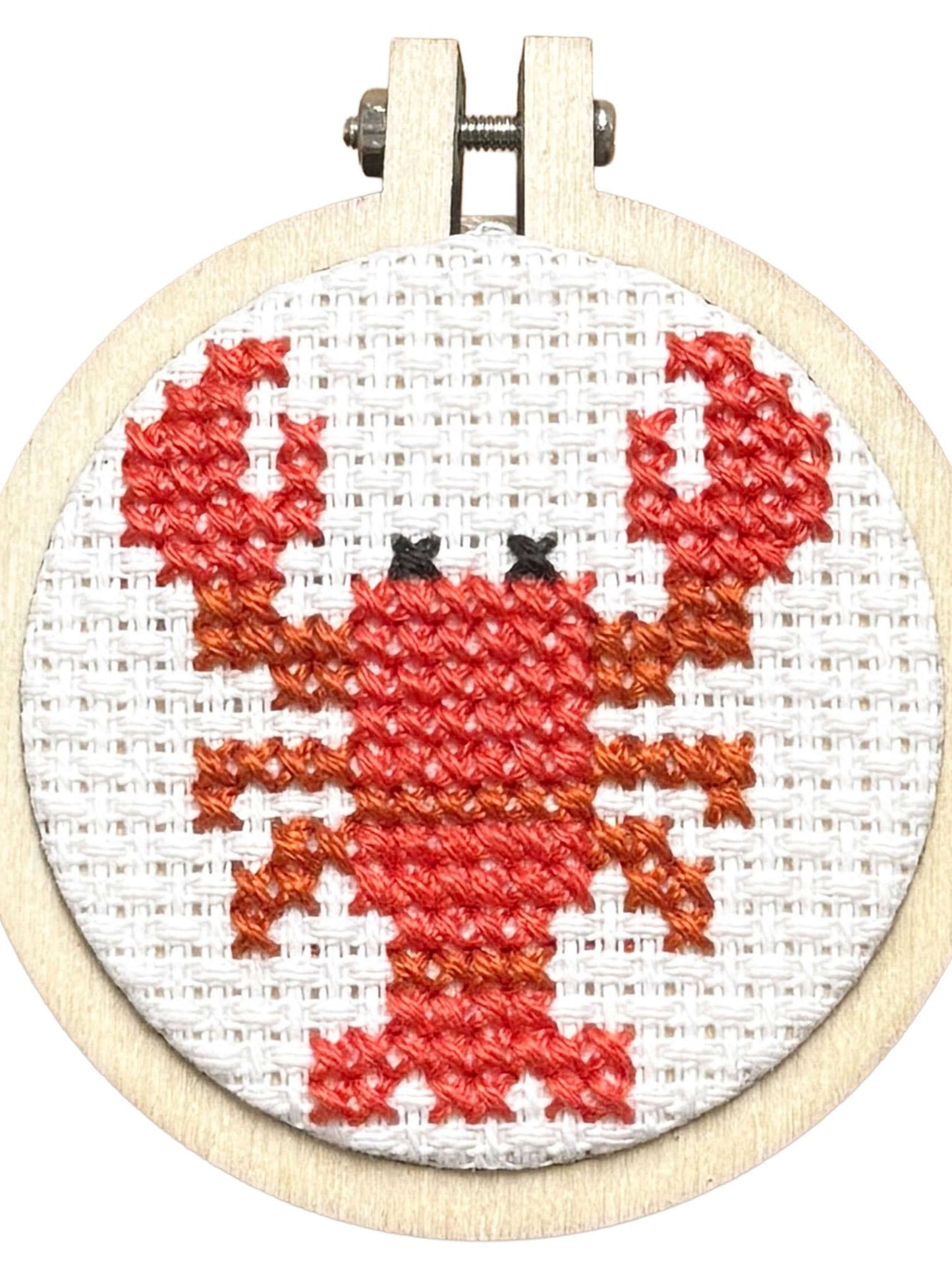 You're Claw-some! Lobster Mini Matchbox Cross Stitch Kit