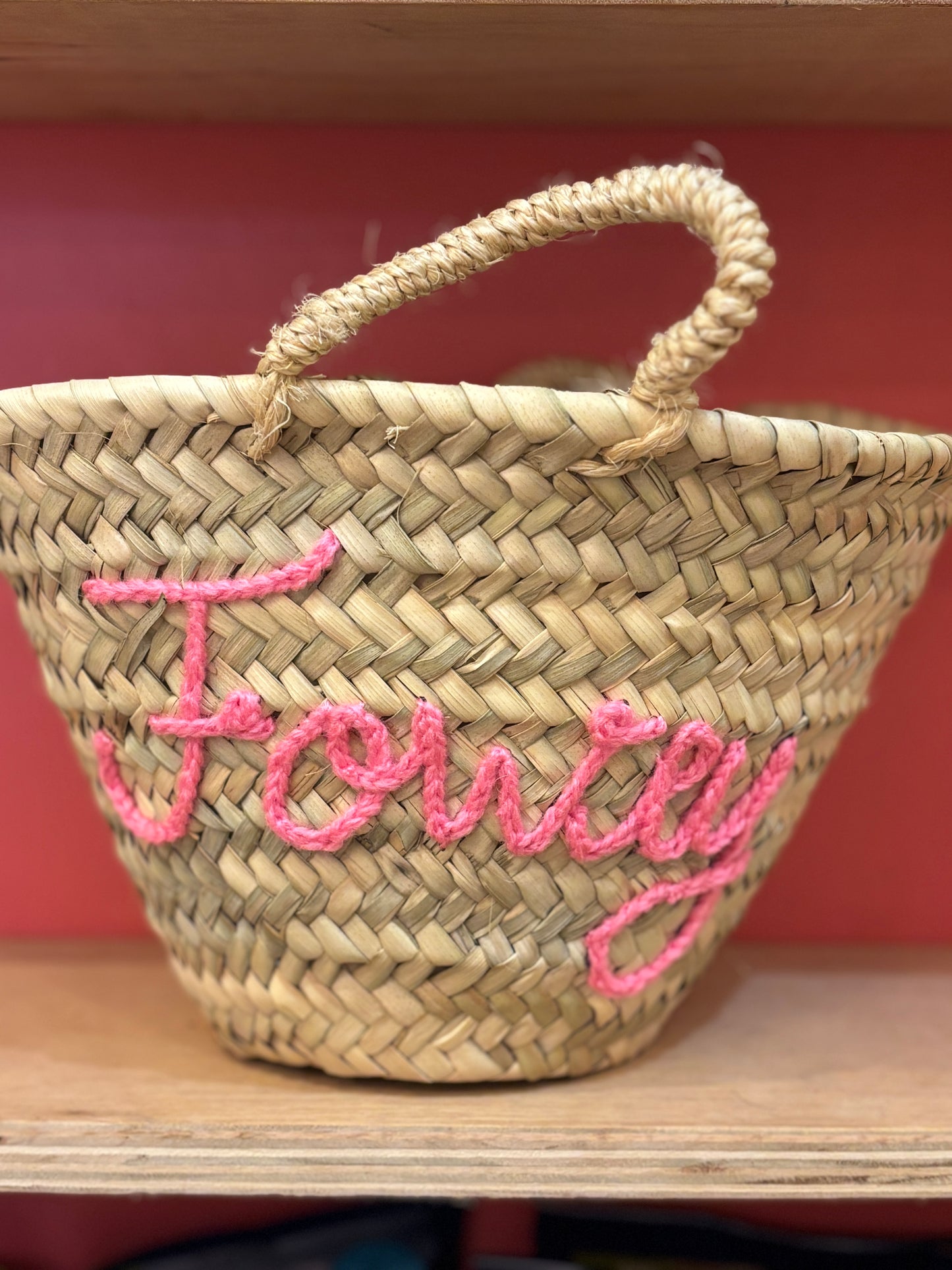 Fowey Mini Beach Basket Bag