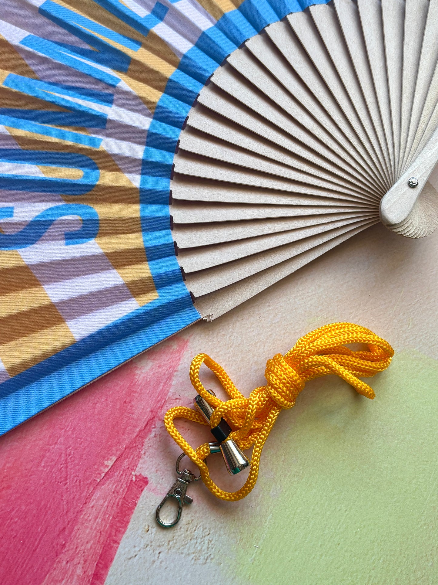 Summer Club Folding Fan
