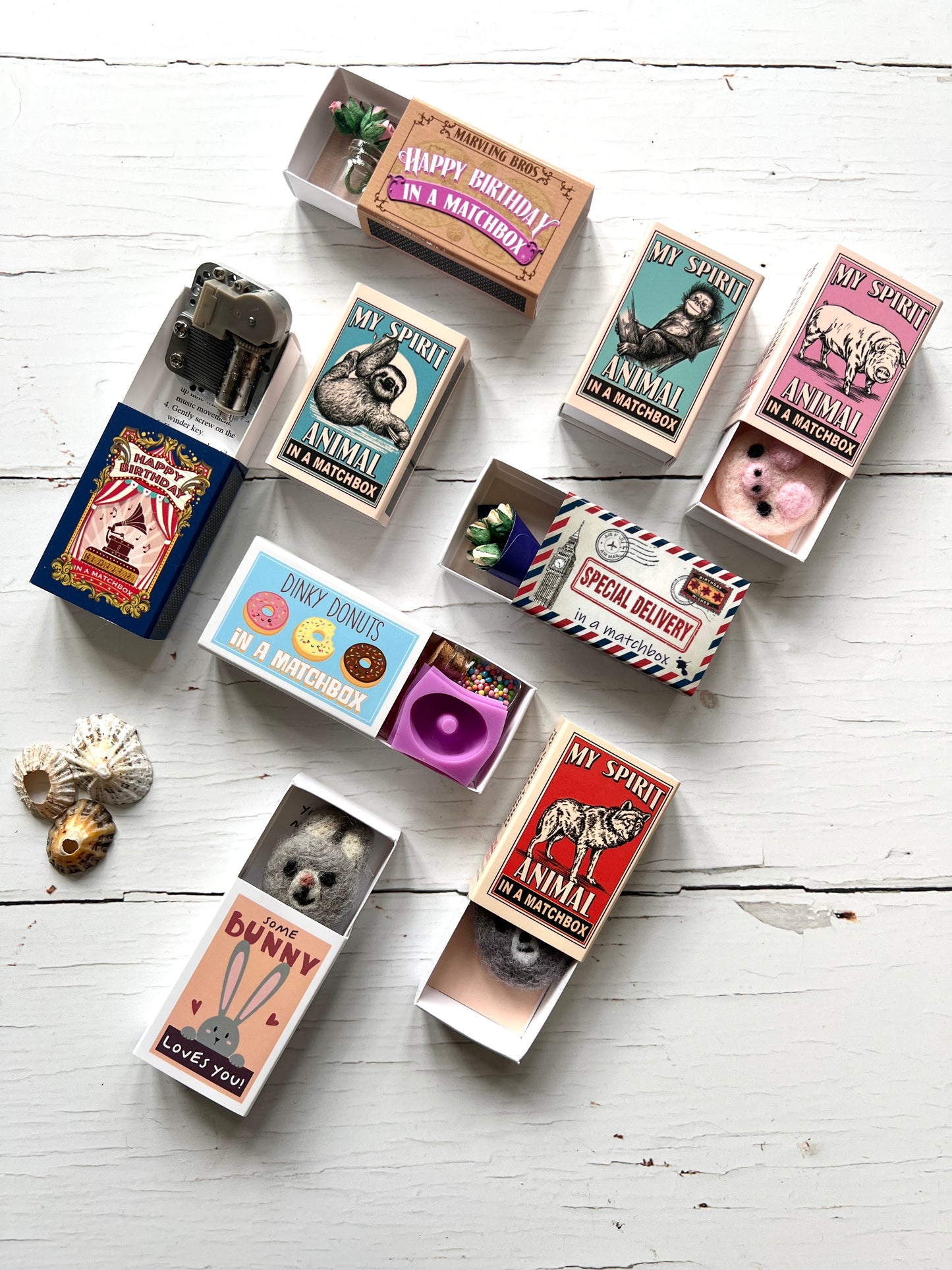 Mini Matchbox Gifts for all occasions