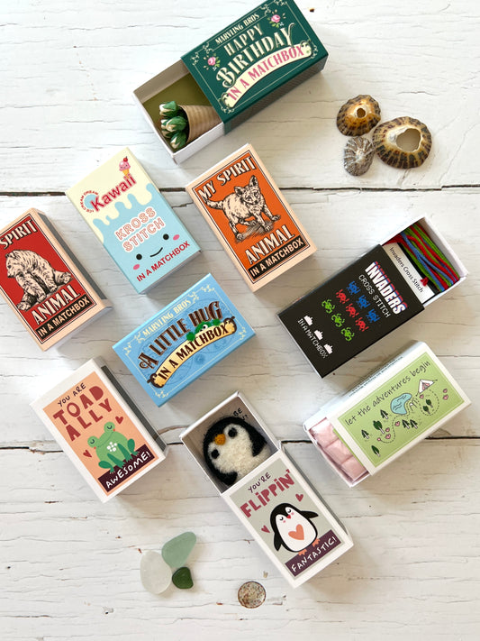 Mini matchbox gifts, assorted