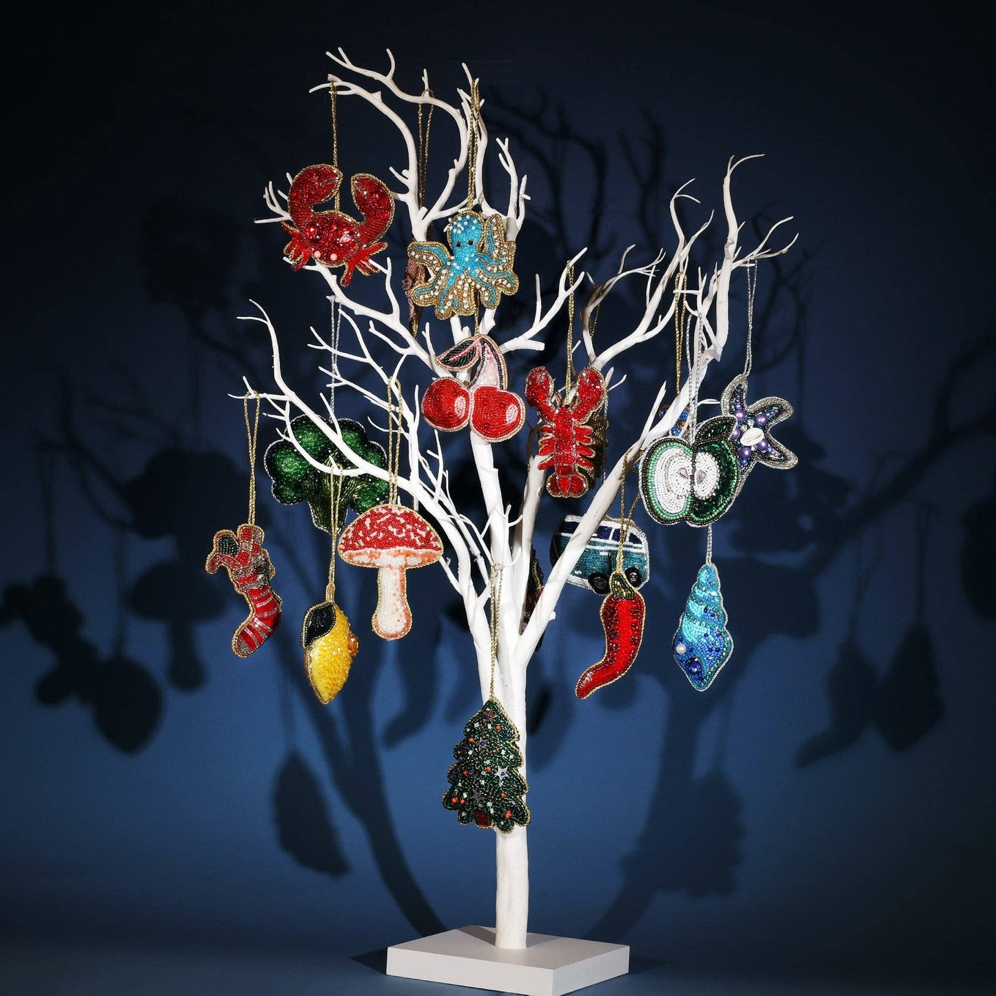 Beaded Jewelled Crab Hanging Decoration