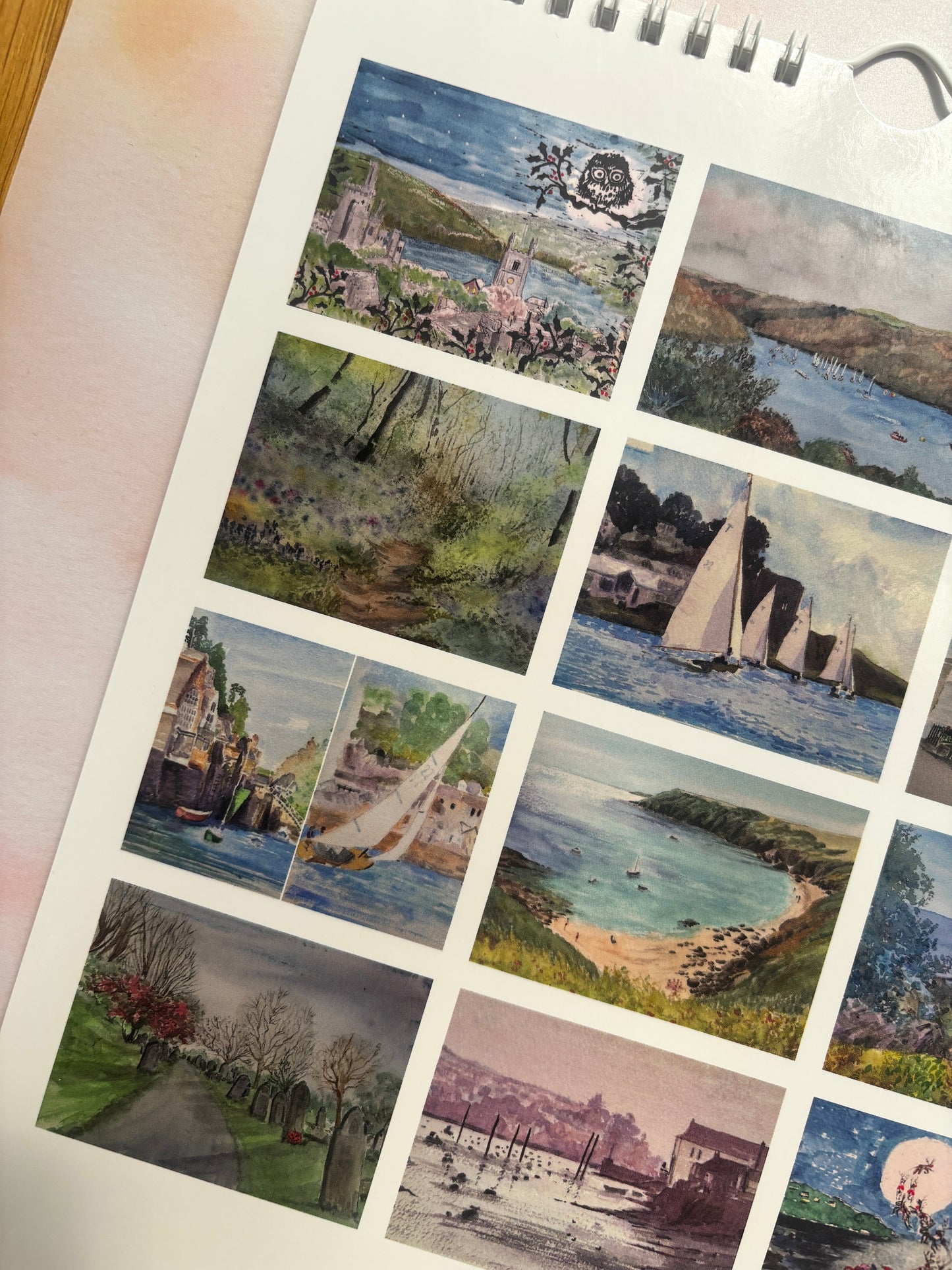 Fowey 2027 Watercolour Calendar