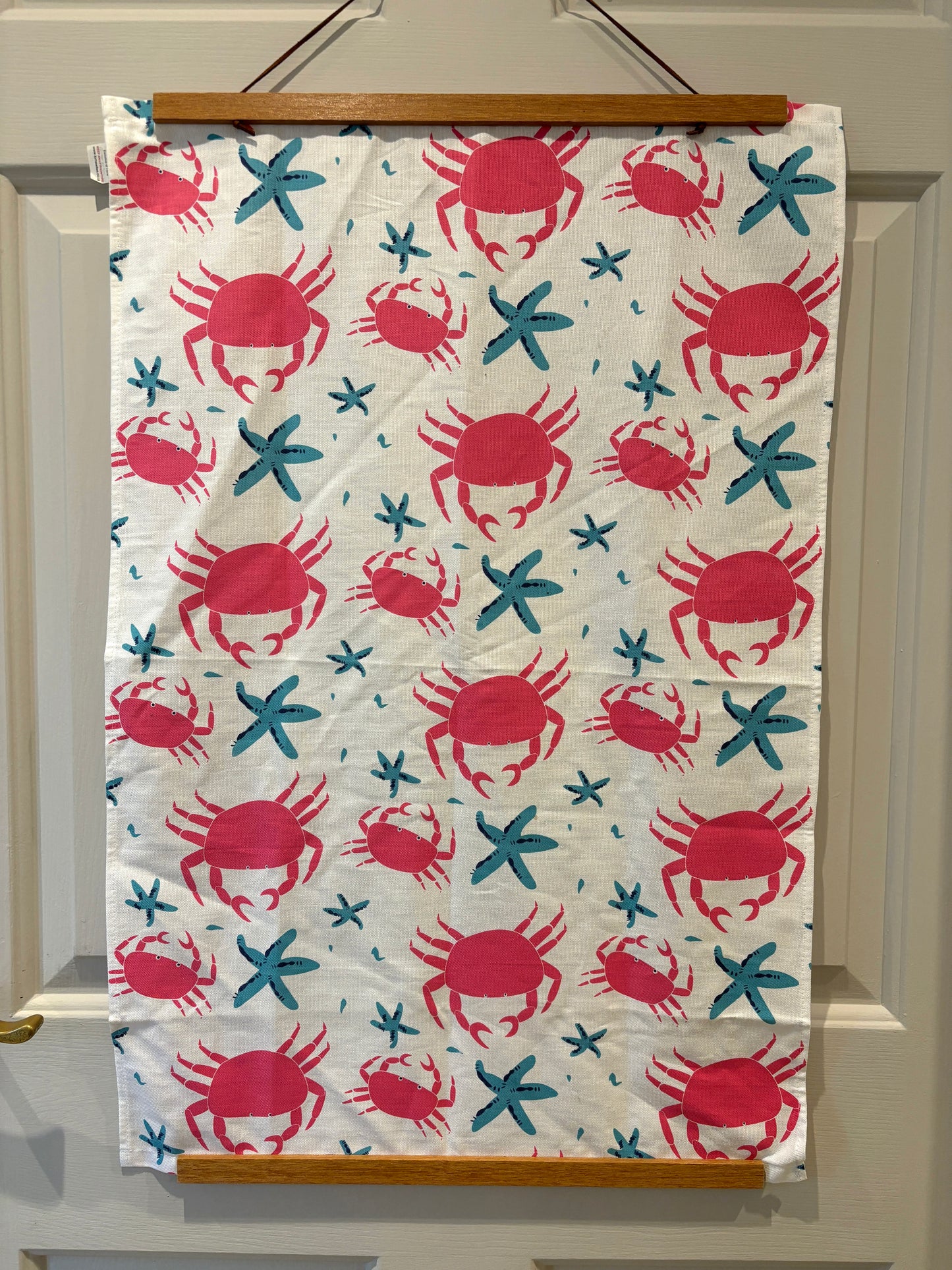 Cornish Teatowels: Seagulls; Crabs & Starfish; Surf; Cornish Pasty Recipe