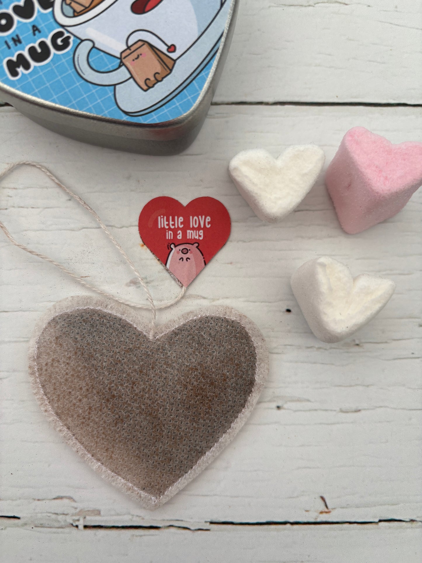 Heart Shaped Teabags In a Tin