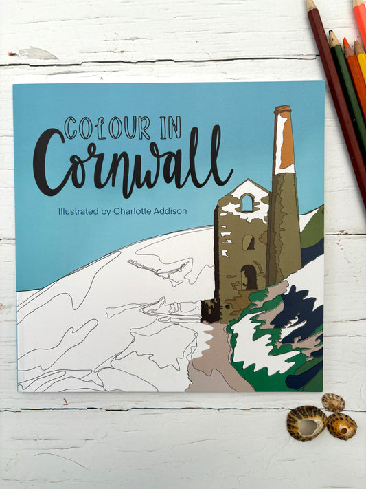 Colour In Cornwall Colouring Book