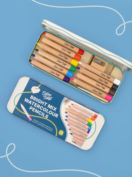 Bright Mix Watercolour Pencils Set