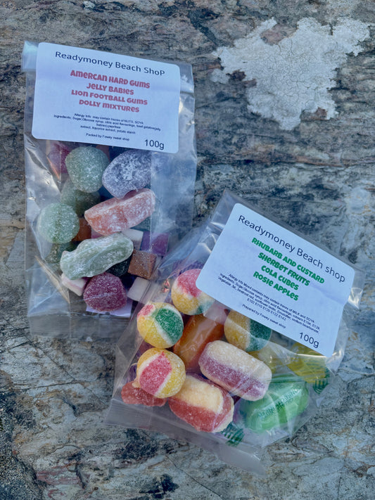 Mixed Bag of Fowey Sweet Shop Sweets, 100g