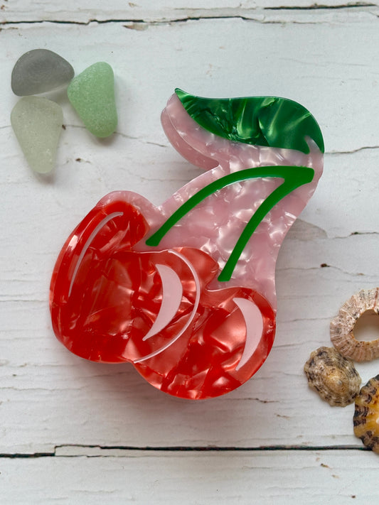 Cherries Hair Claw