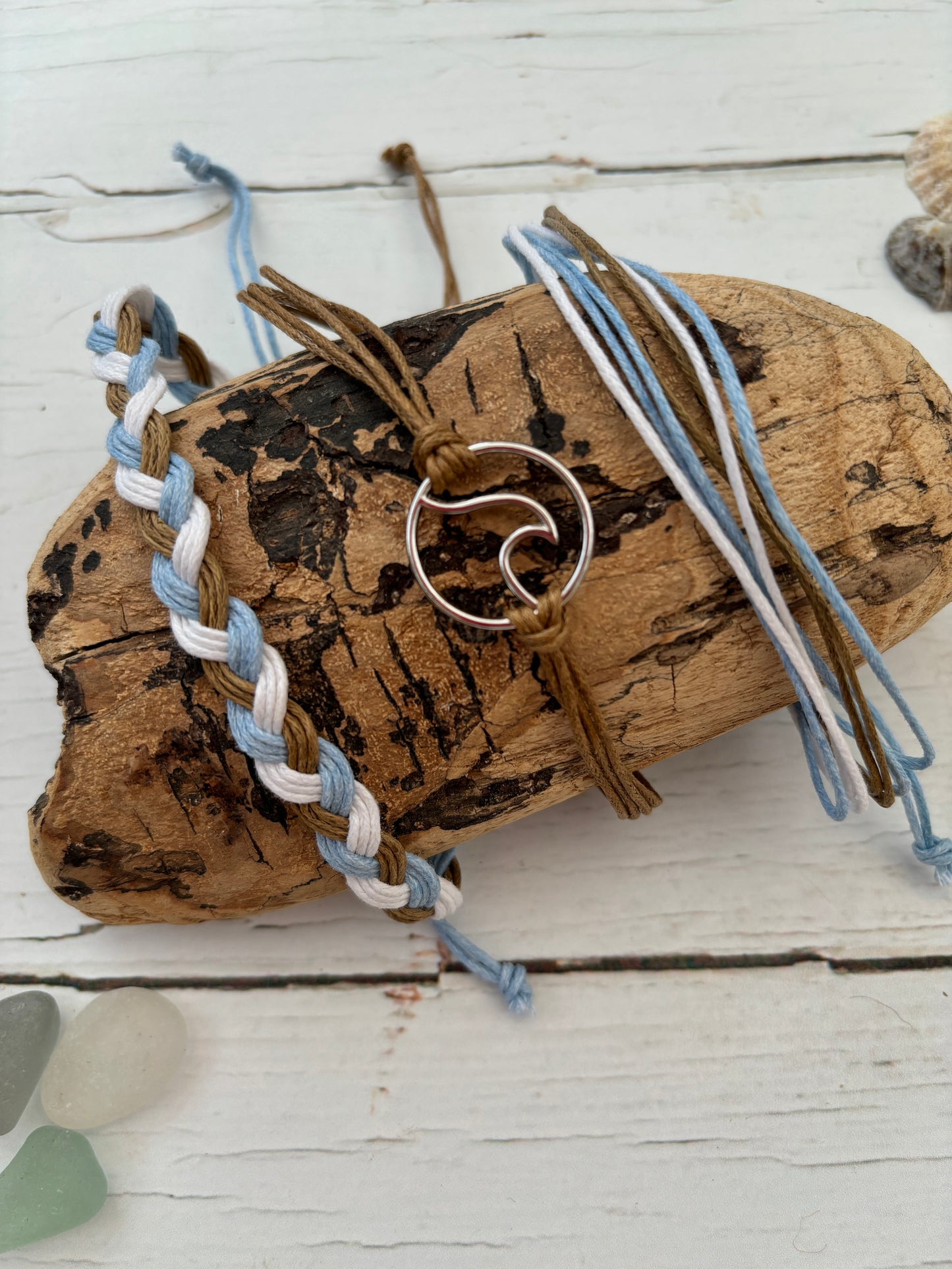 Wave Bracelet Trio Set