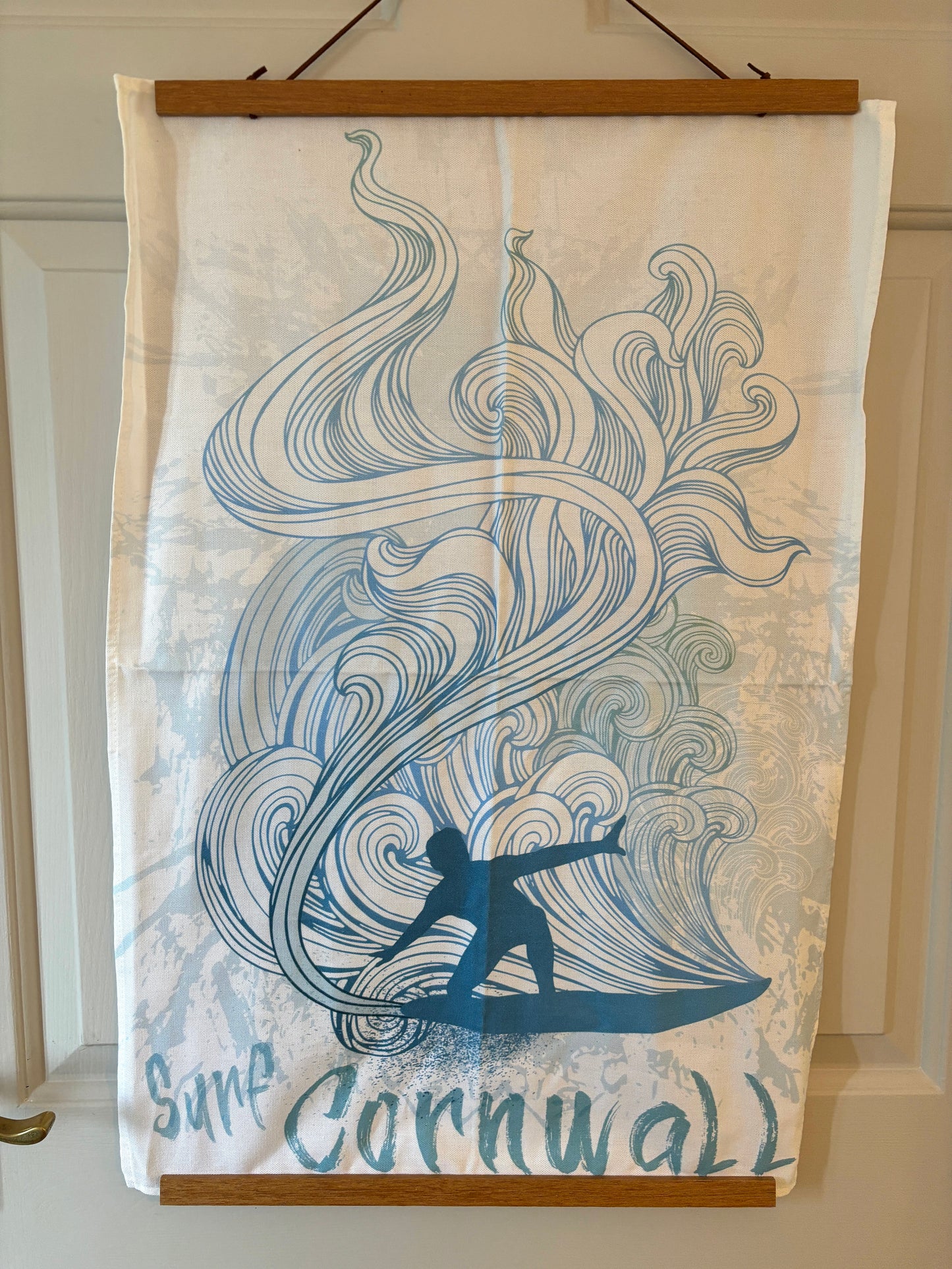 Cornish Teatowels: Seagulls; Crabs & Starfish; Surf; Cornish Pasty Recipe