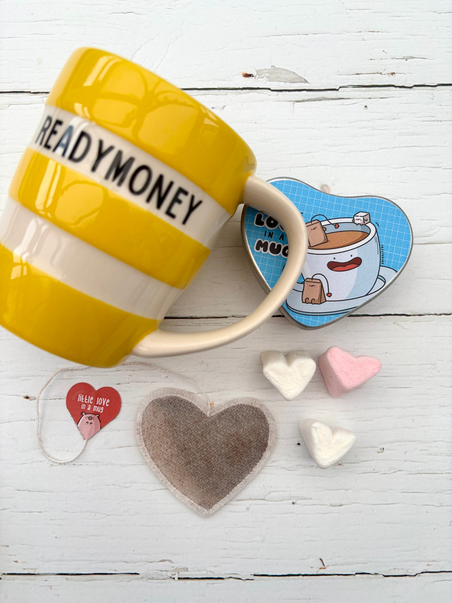 Heart Shaped Teabags In a Tin