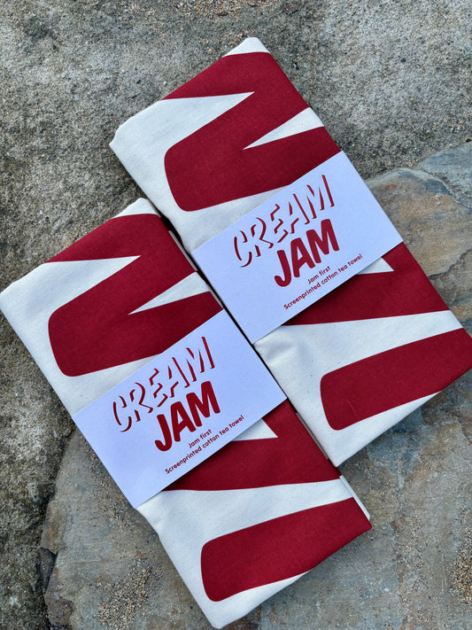 Jam First Tea Towel