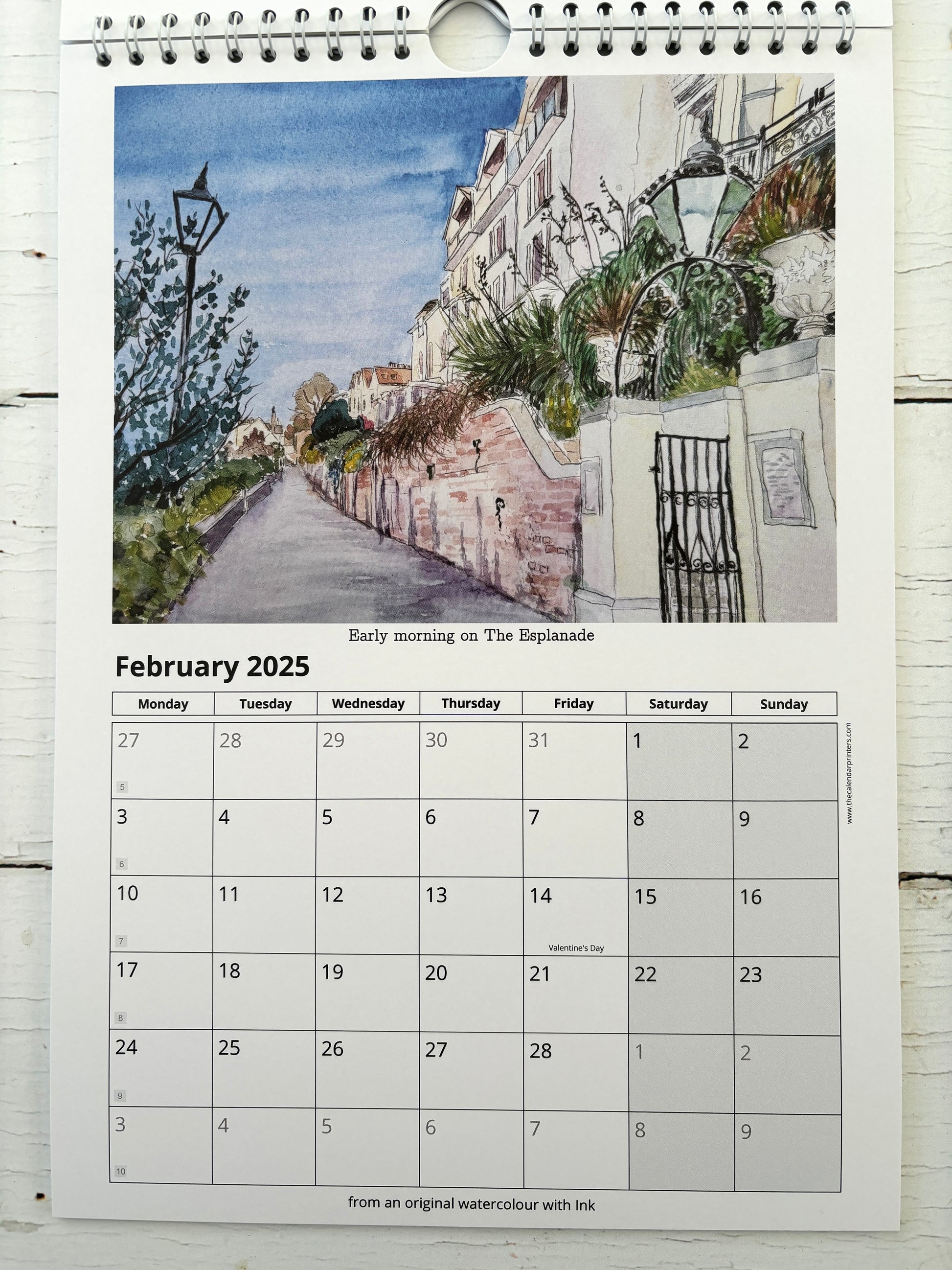 Fowey 2025 calendar month to view page