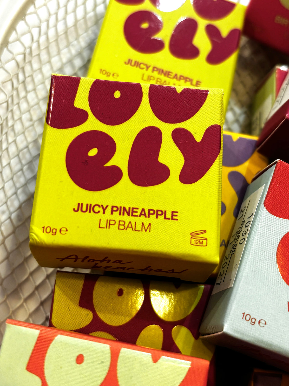 Lovely Lip Balm In A Tin