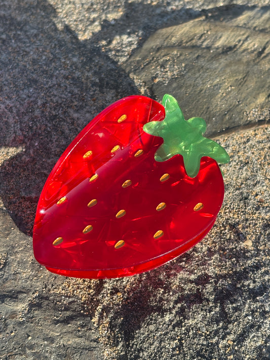 Strawberry Hair Claw