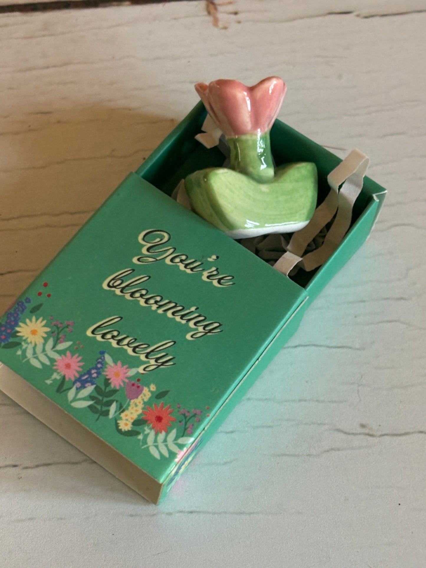 Mini Gift Box with Ceramic Token