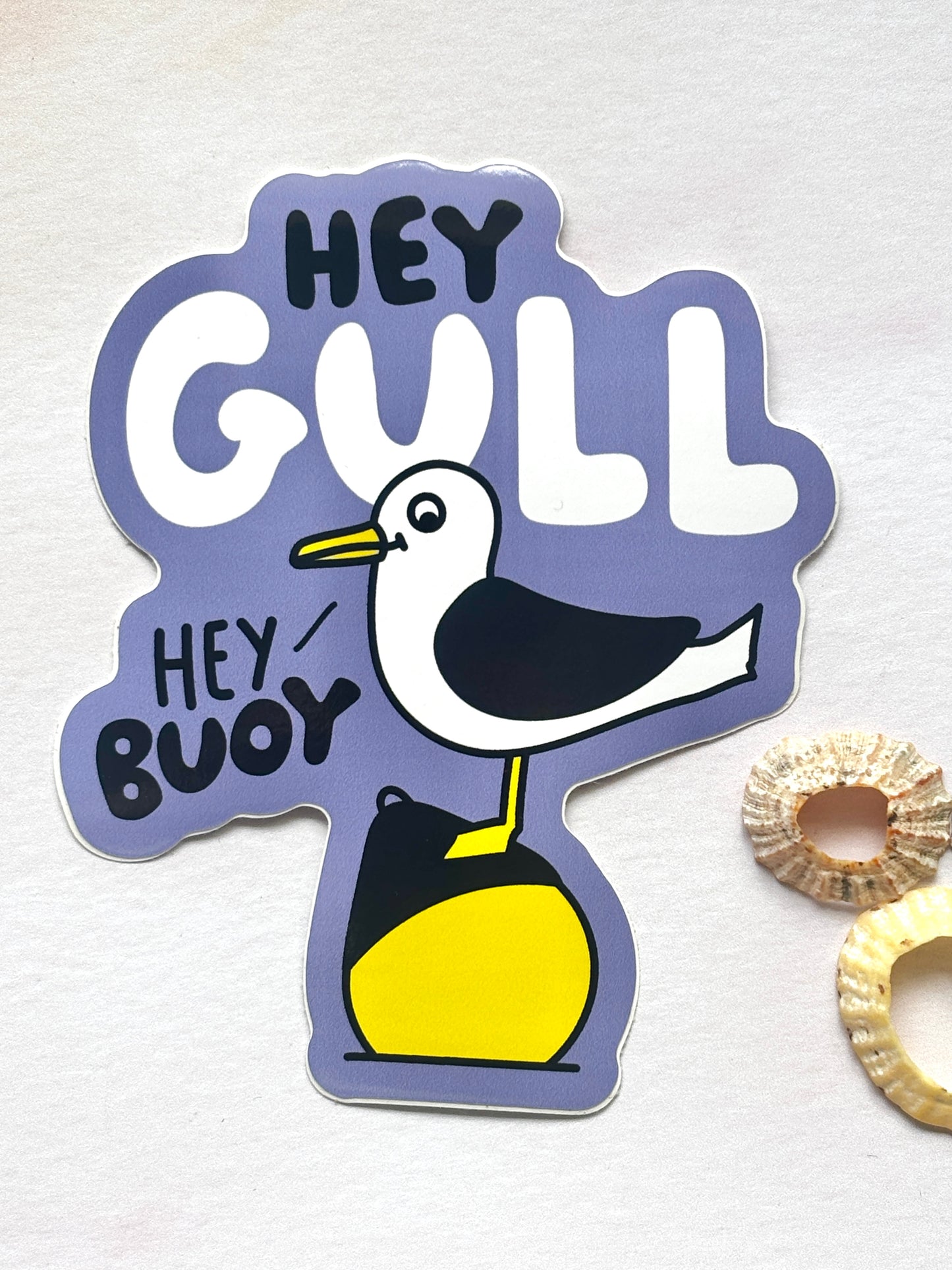 Gull Life: Big Shiny Seagull Sticker Collection