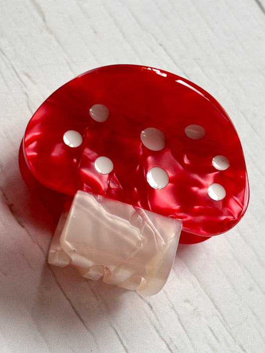 Toadstool Hair Claw