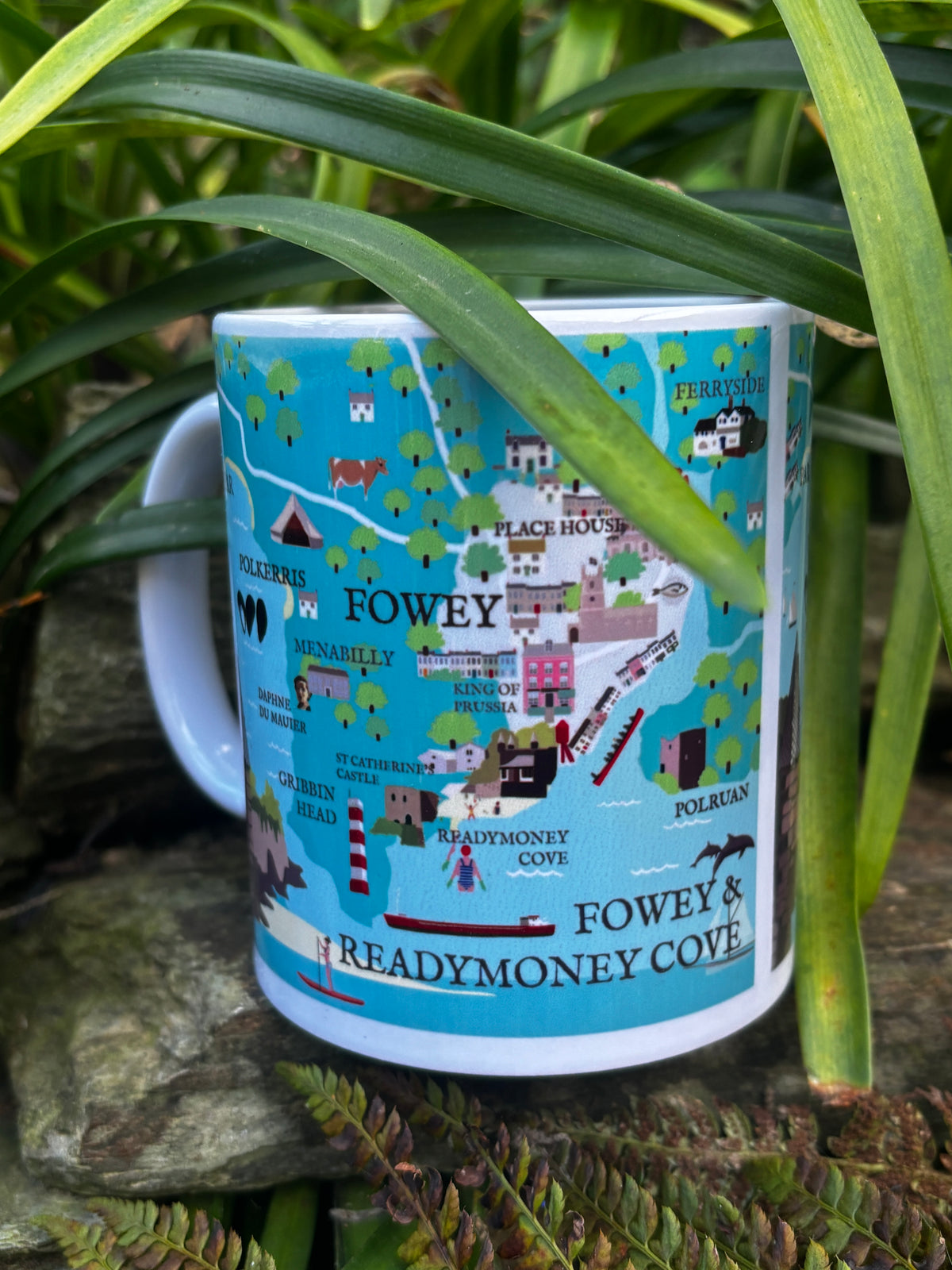 Seconds Quality Fowey Landmarks Mug