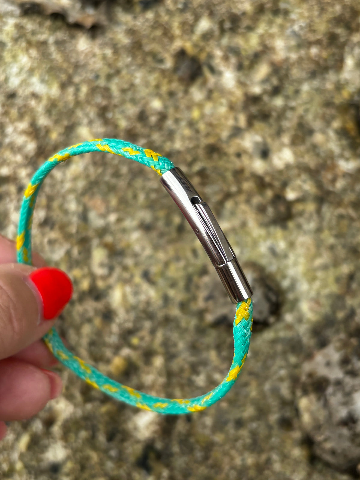 Recycled Lost Ghost Fishing Nets Bracelet Bangles