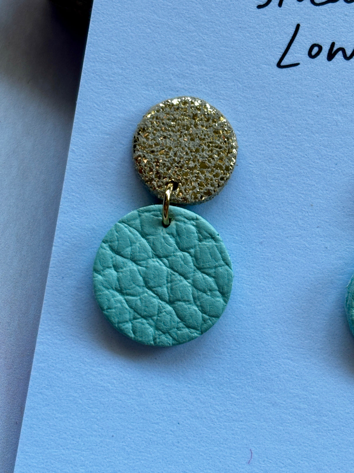 Hollie Leather Earrings