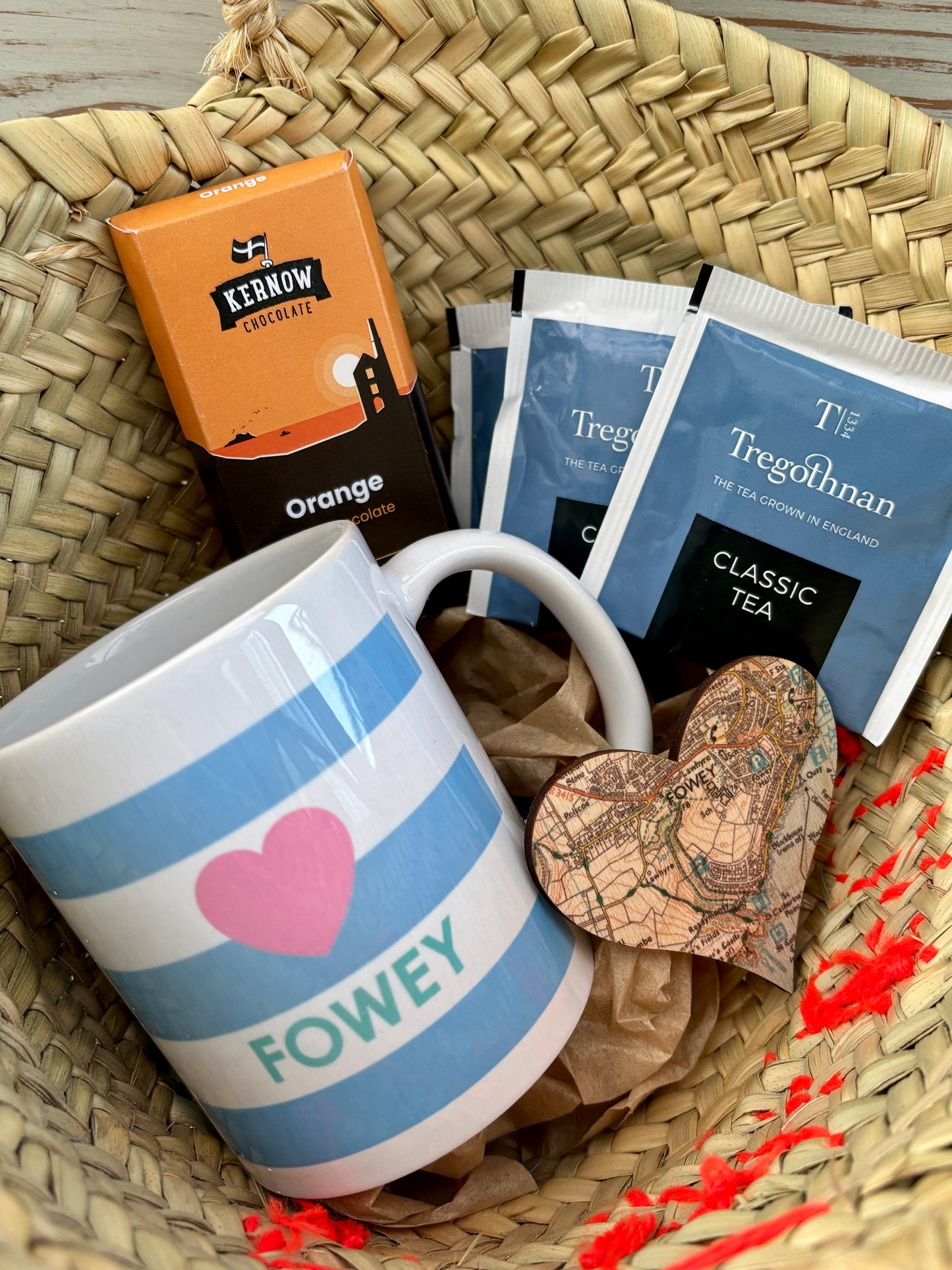 Love From Fowey Gift Basket