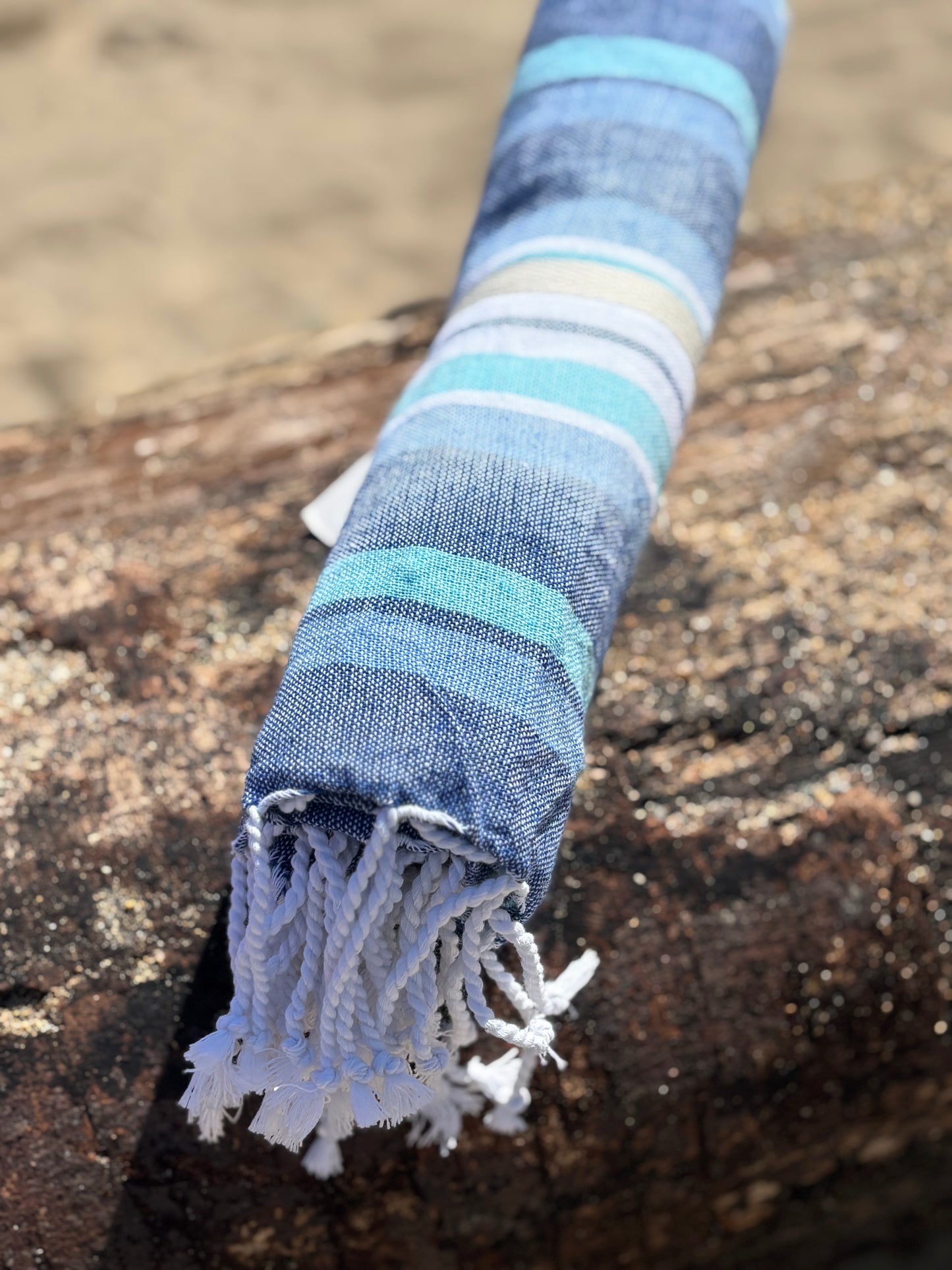 Summer Stripe Turkish Hammam Towel