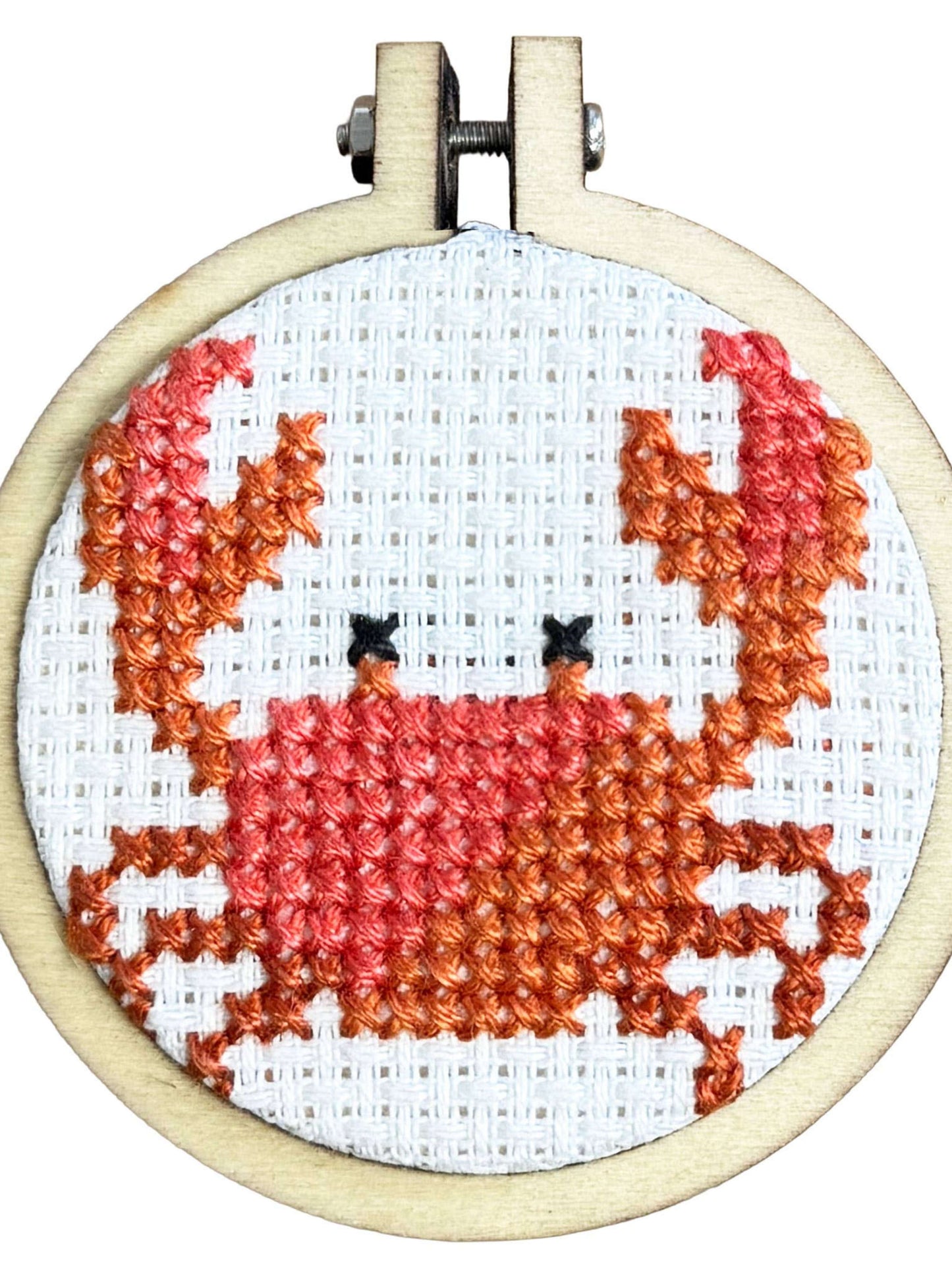 Always By Your Side Mini Crab Matchbox Cross Stitch Kit