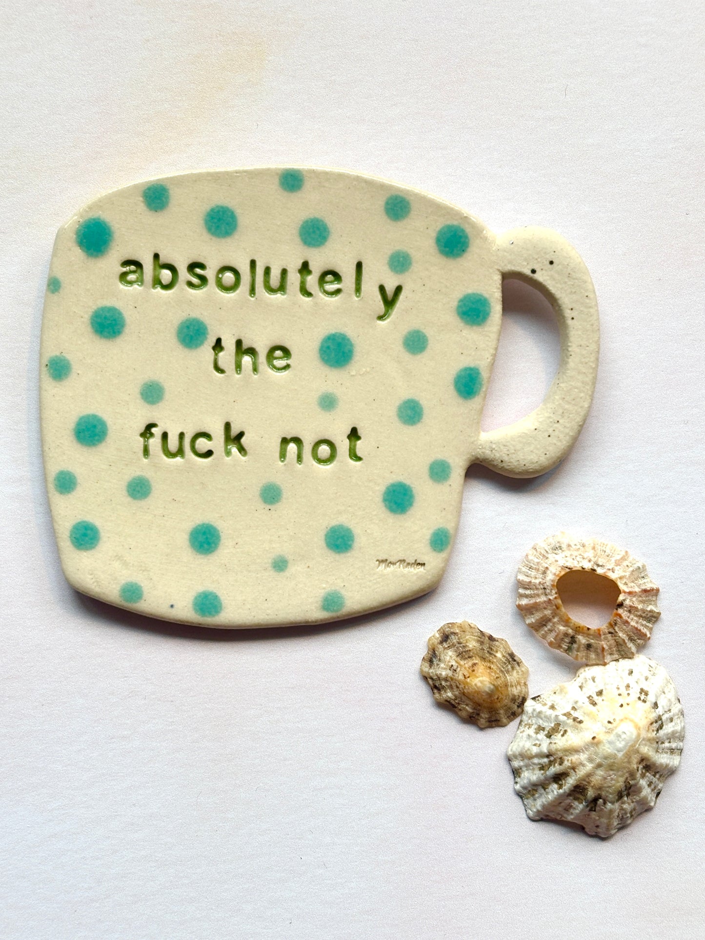 Cup of Swears Handmade Ceramic Magnets