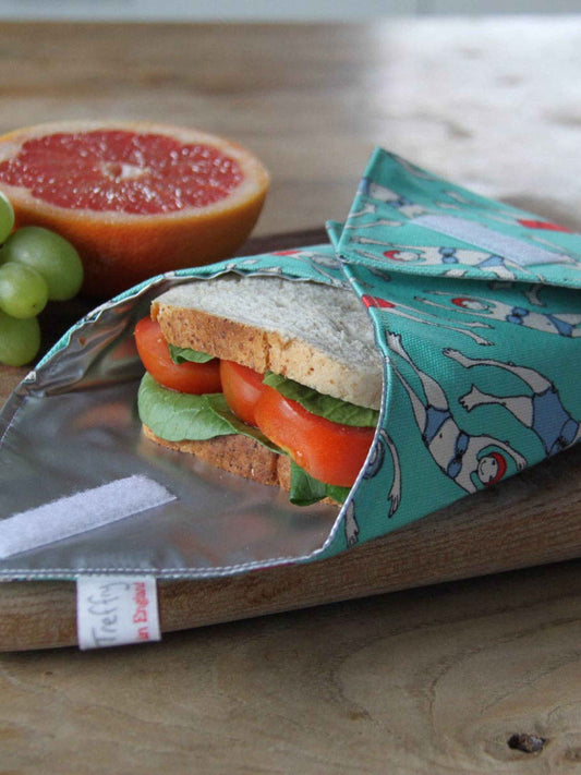 Bathers Print Eco Friendly Reusable Sandwich Wrap