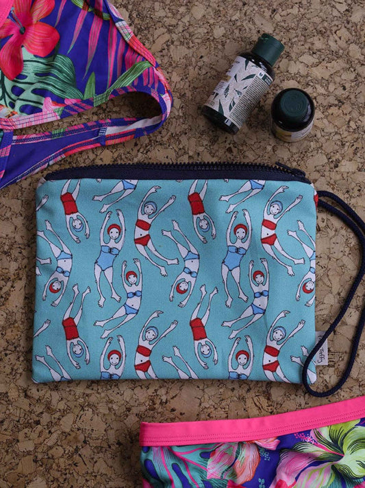 Swimmers Zipped Swimwear Waterproof Storage Pouch