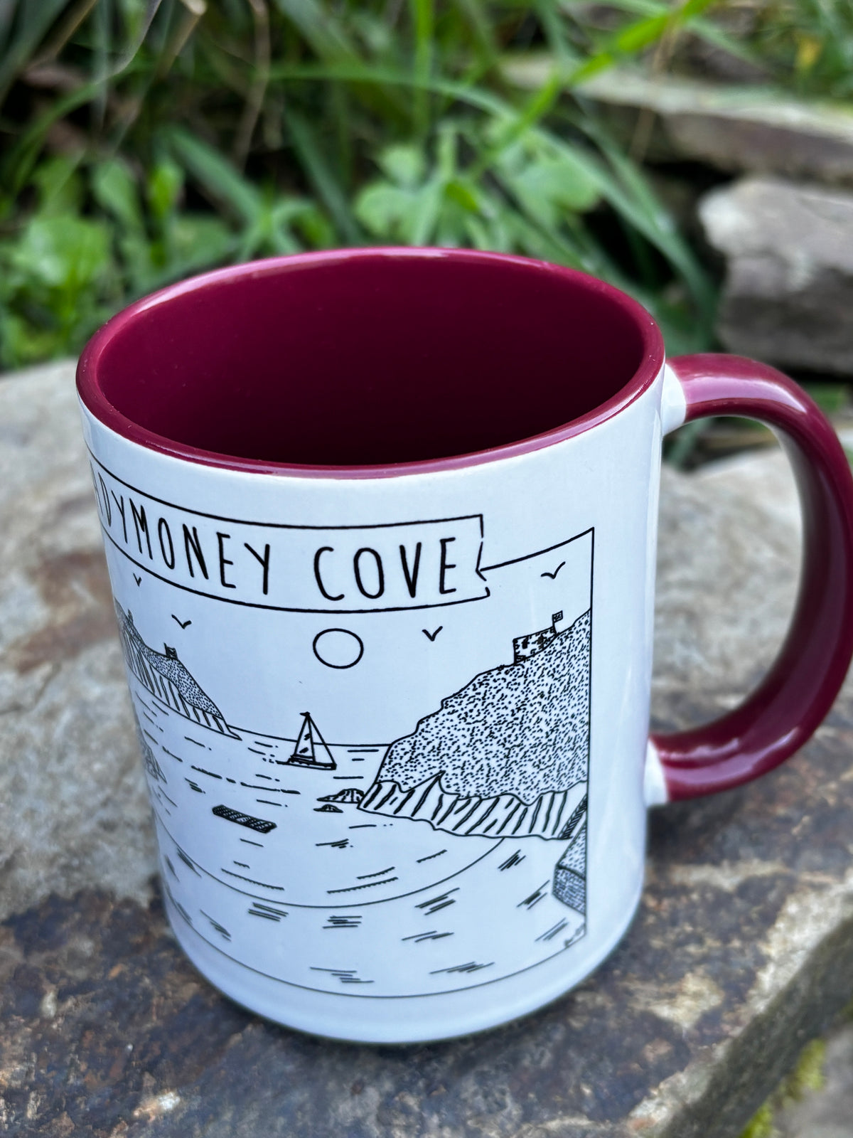 Festive Colours of Christmas Readymoney Cove Coasteas Mug