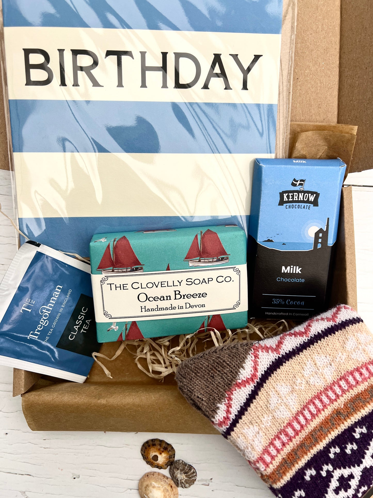 Birthday Gift Box, from Cornwall with love