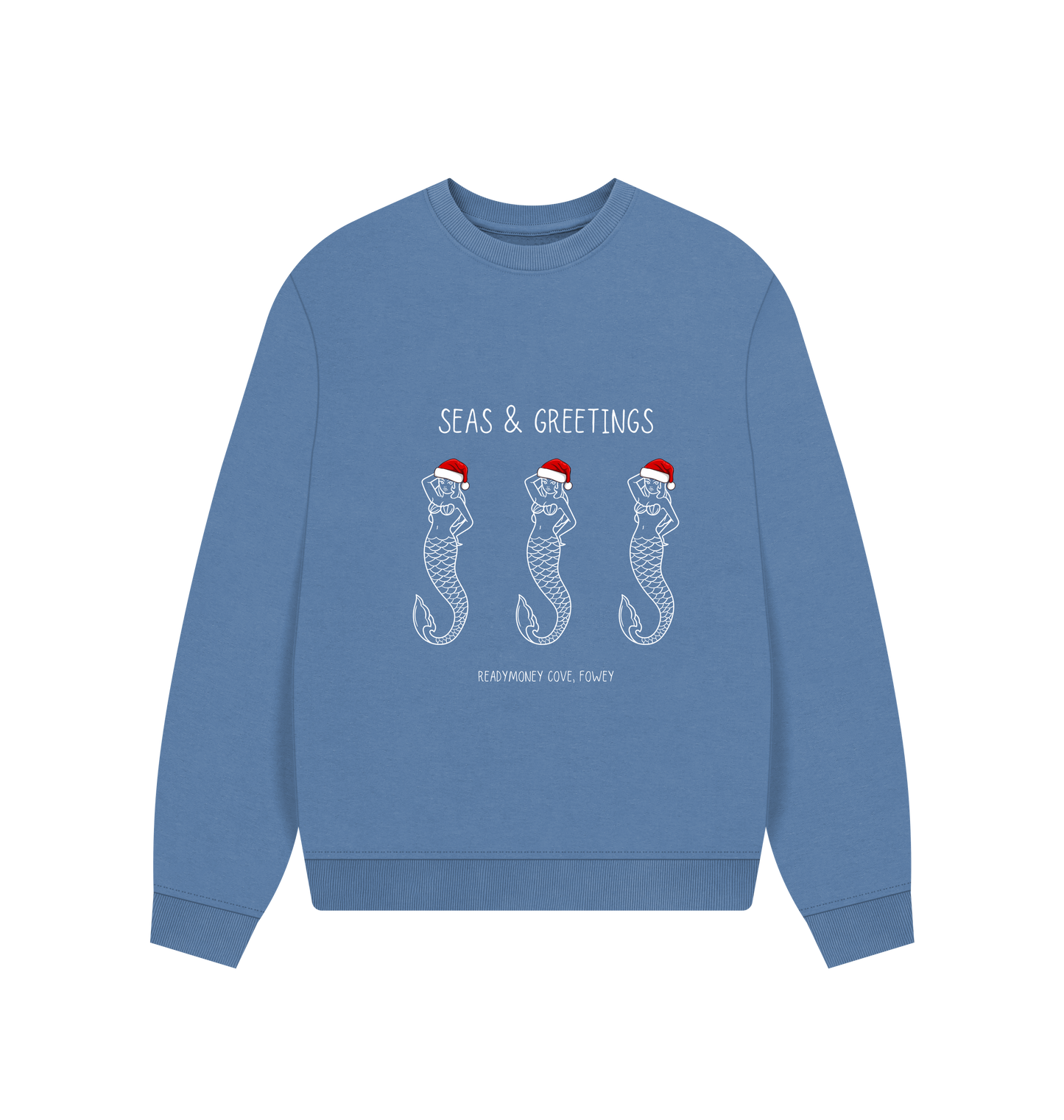 Solent Printed Sweater Front