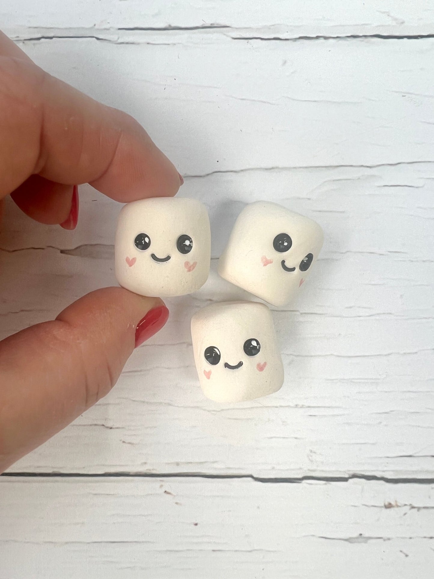 Ceramic Cute Kawaii Marshmallow Friend - Readymoney Beach Shop