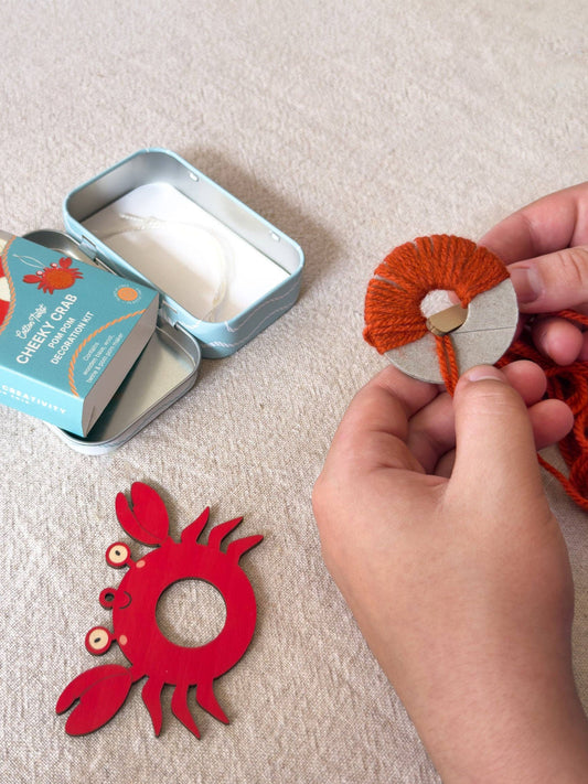 Make Your Own Pom Pom Crab Decoration Kit