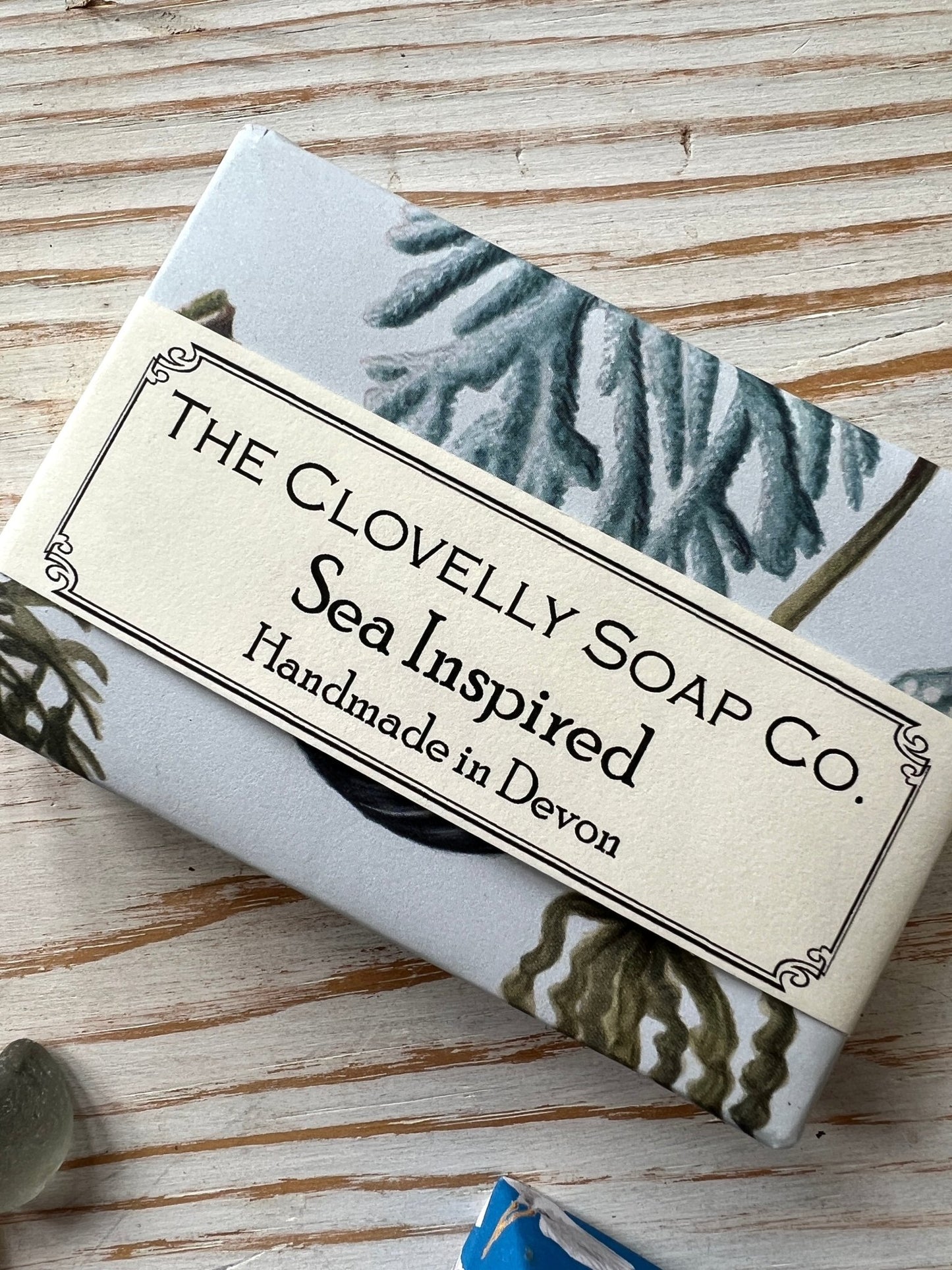 Coastal Inspired Scented Handmade Wrapped Soap Bar, 100g - Readymoney Beach Shop